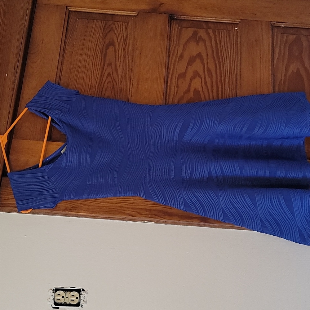 Blue dress